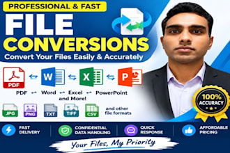 convert PDF, word, excel, jpg and other files