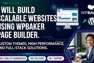 build or redesign a responsive wordpress website using wpbakery