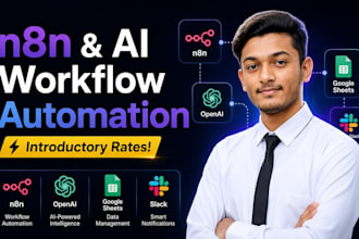 build custom n8n and openai workflow automations