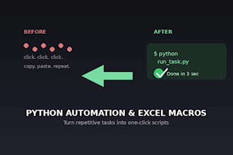 automate your repetitive excel tasks and reports using python category