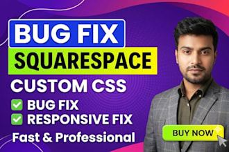fix squarespace bugs, custom CSS and responsive issues