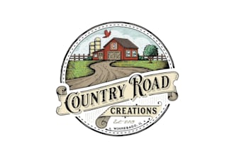 do create a old retro vintage logo design