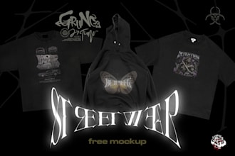high quality streetwear and graphic tees designs