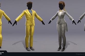 vrchat avatar vr character furry avatar vrc avatar 3d model anime avatar vr chat