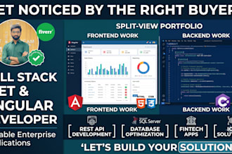 build a custom full stack web app using angular and asp net core