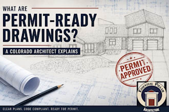 do permit ready architectural, structural, and mep drawings for city permit USA