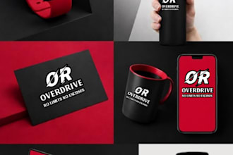 do art direction for luxury brand moodboard and logo design