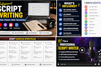do script wring and i give good script
