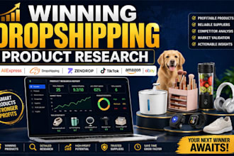 do winning dropshipping product research