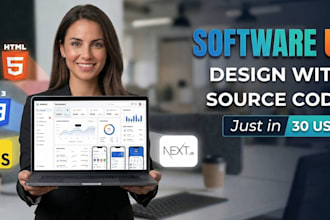 create software UI with source code for 30 USD