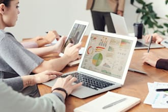 do industry research, trade analysis and excel reports