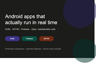 develop android app with firebase in kotlin