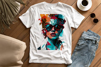 do bulk t shirt designs for printful, merch and teespring