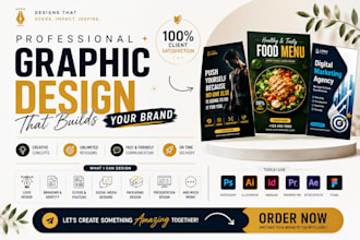 design professional graphic design, flyers, logo, and branding