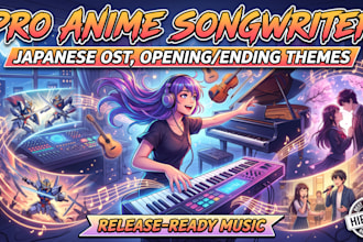 pro anime songwriter full japanese ost opening ending themes release ready music