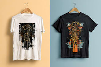 design custom typography t shirt and graphic t shirt