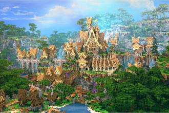 build custom minecraft maps survival worlds adventure rpg and spawn hubs