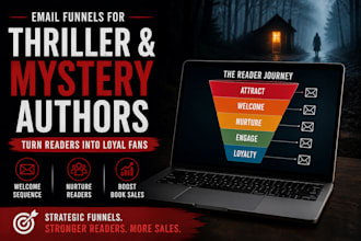 build an email funnel for indie thriller and mystery authors