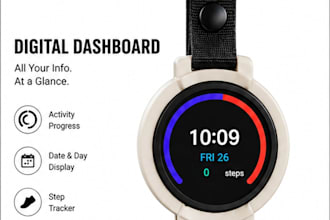 build a custom esp32 iot smartwatch and smart home kit