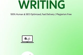 write SEO articles and blog posts