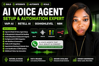 setup vapi ai calling agent retell ai voice agent gohighlevel n8n