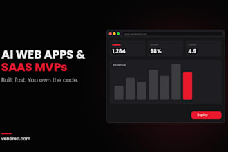 build an ai web app or saas mvp and a modern stack