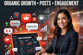 be your reddit marketing manager and community manager