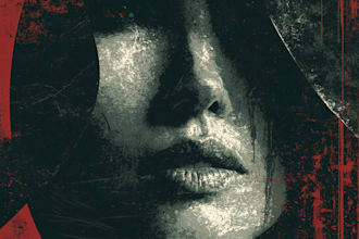 create a dark, horror, underground art illustration