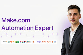 fix make com automation, make com scenario and be your make com expert
