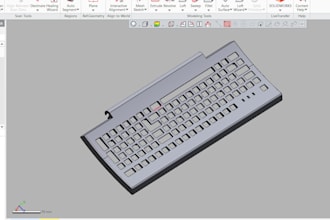 do reverse engineering, convert 3d scan to solid cad model
