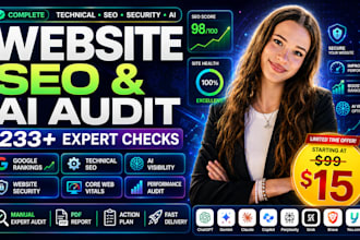 audit your website SEO, google ranking, penalty, traffic and ai visibility