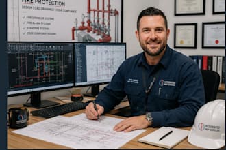 design fire sprinkler and fire protection cad drawings