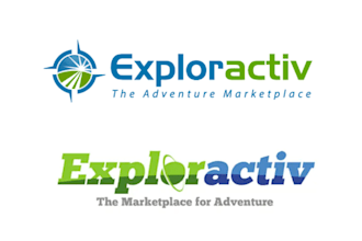 design travel agency hotel vacation photography logo
