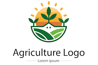 create a creative logo for landscaping and gardening