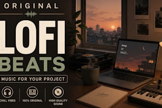 produce original lofi beats music for your project