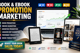 do booktok promotion, book promotion, ebook marketing and amazon KDP marketing
