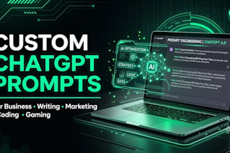 create powerful chatgpt prompts for any task