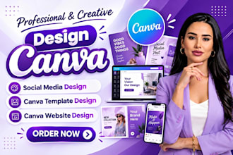 design canva social media design, canva website design, canva template design