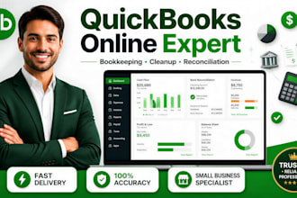 be your quickbooks online expert bookkeeper