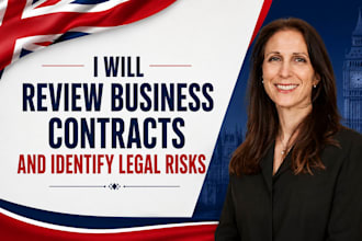 review business contracts and identify legal risks
