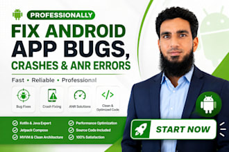 fix android app crashes anr and bugs in kotlin or java