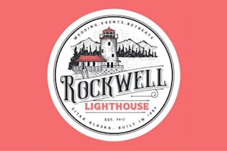 do retro vintage badge logo design