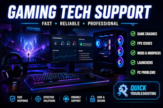 troubleshoot your gaming PC problems