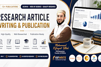 write and publish a research article for you