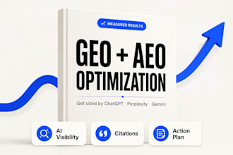 do GEO and aeo optimization to get cited by chatgpt, perplexity and gemini