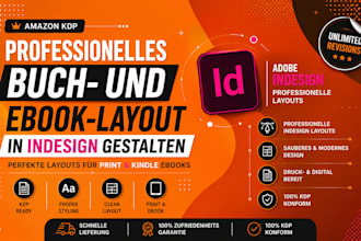 professionelles buch und ebook layout in indesign gestalten