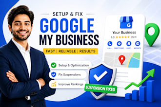 setup google my business profile fix gmb suspension fix gbp profile issues fast