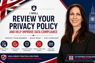 review your privacy policy and help improve data compliance