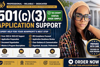 help prepare your 501c3 tax exemption application and nonprofit documents