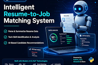 build an intelligent resume matcher and ats resume analyzer